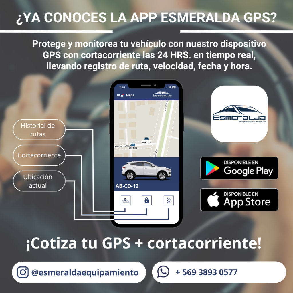 ¿Ya conoces la APP Esmeralda GPS